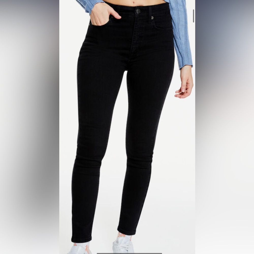 American Eagle Super Stretch Black Skinny Jeans